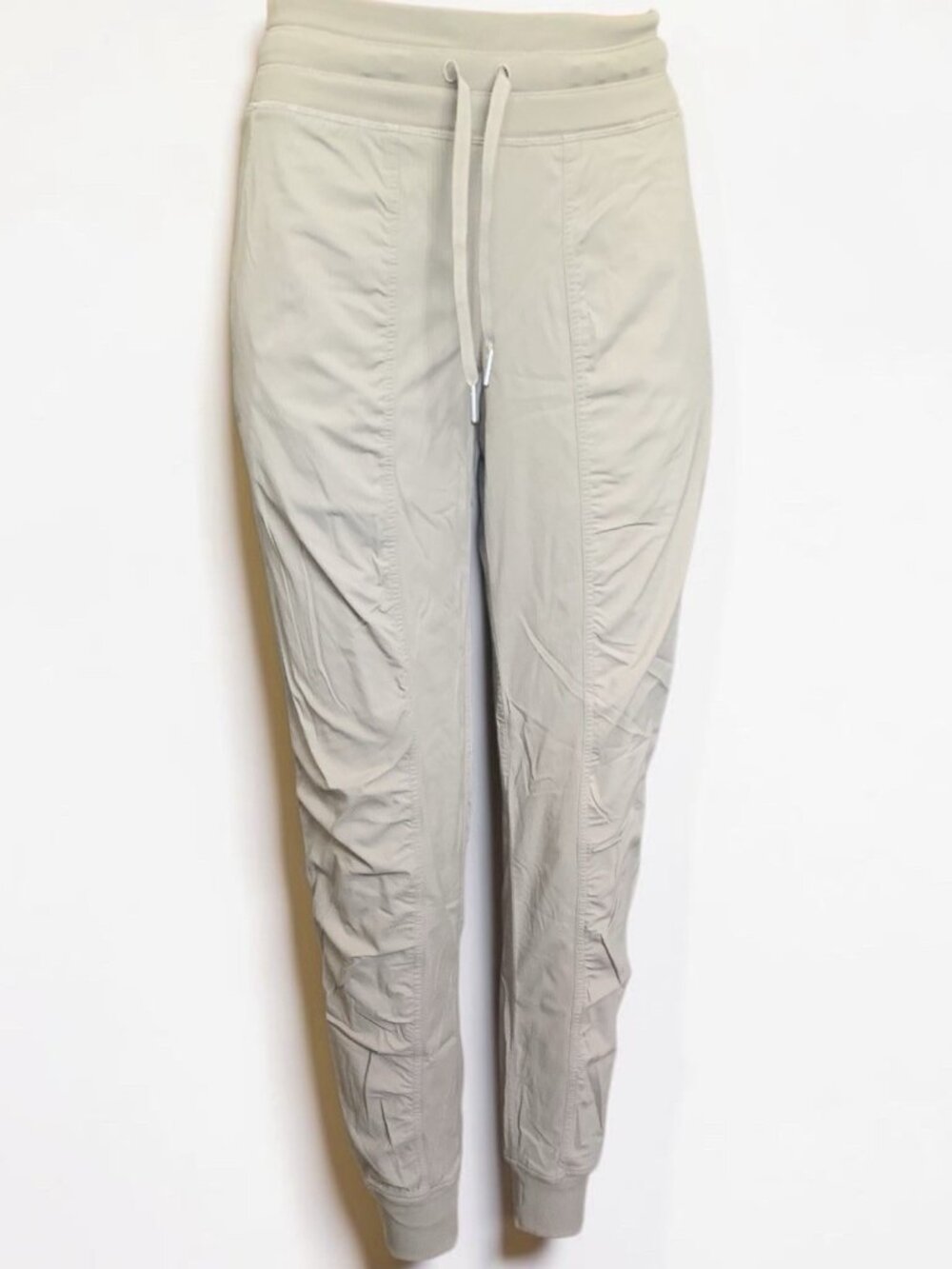 NWOT Lululemon Dance Studio Joggers - Size 2 Beige Mid Rise Lined